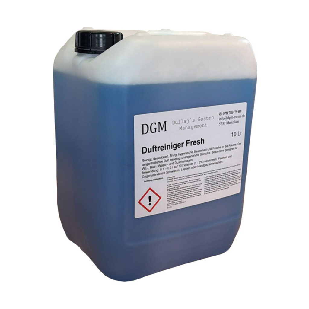 Duftreiniger 10 L von DGM für Böden und Sanitärbereiche