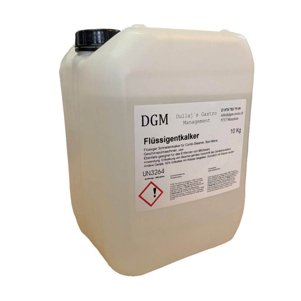 Flüssigentkalker 10 kg von DGM für Gastrogeräte und Maschinen