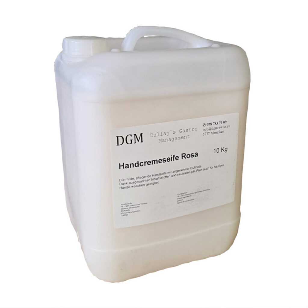 DGM Handcremeseife Rosa 10 kg für professionelle Waschräume und Seifenspender