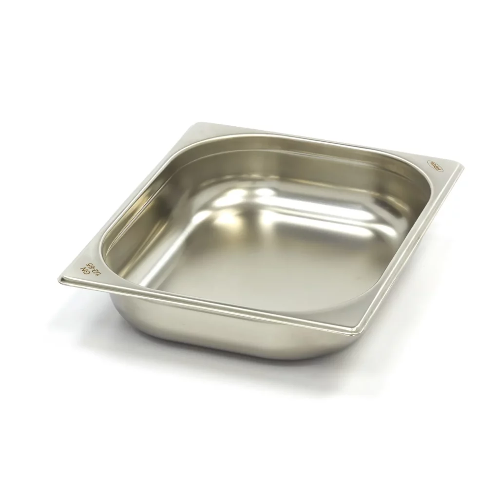 Maxima Gastronormbehälter 1/2 GN, 6,5 cm hoch, aus Edelstahl