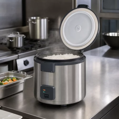 Bartscher Reiskocher 8 Liter (25-40 Portionen) im professionellen Einsatz