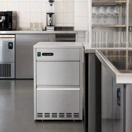 Gastro Eiswürfelmaschinen - 45 kg/Tag - Kugelwürfel - Luftgekühlt im professionellen Einsatz