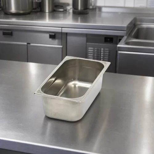 Gastro Gastronormbehälter - 1/3 GN - 10 cm Tief - Edelstahl im professionellen Einsatz